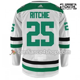 Adidas Maillot de Hockey Dallas Stars BRETT RITCHIE 25 Blanc Authentic - Enfant